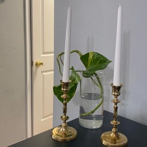 Vintage candleholder boho
